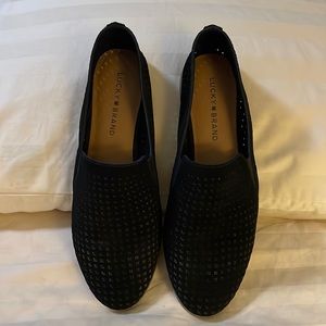 Lucky Brand Carthy Sueded Leather